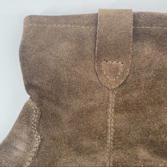 ZIGI SOHO CANNOLI LEATHER SUEDE SLIP ON ANKLE BOOTS WOMEN'S SIZE 9 - Picture 7 of 8